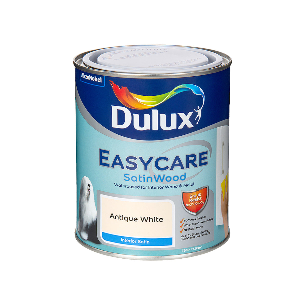 Dulux Easycare Satinwood Antique White 750Ml