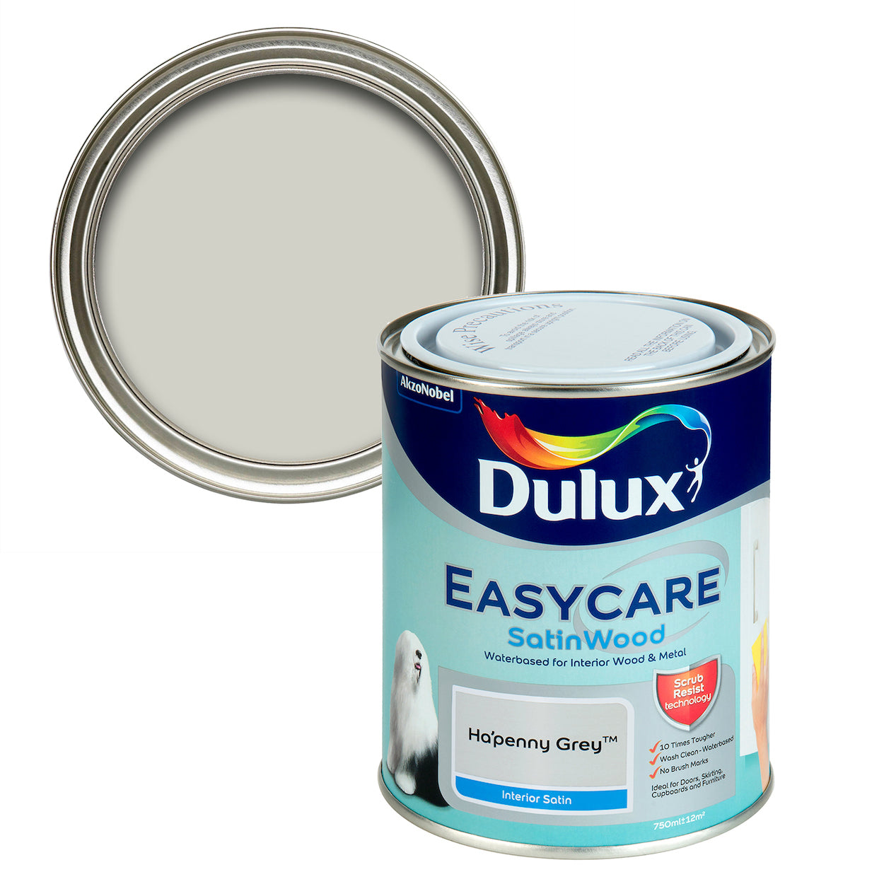 Dulux Easycare Satinwood Ha&