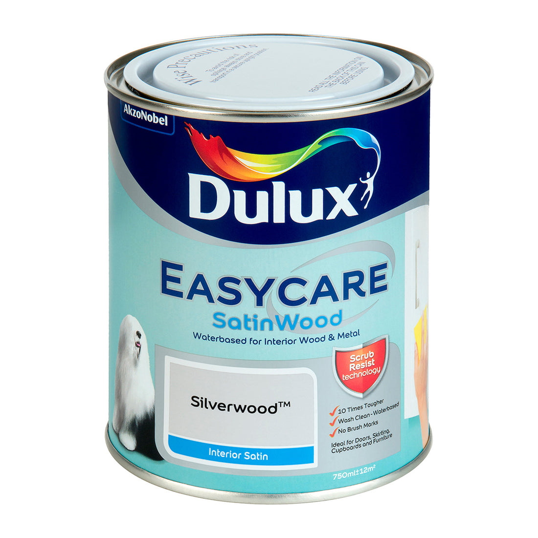 Dulux Easycare Satinwood Silverwood 750Ml
