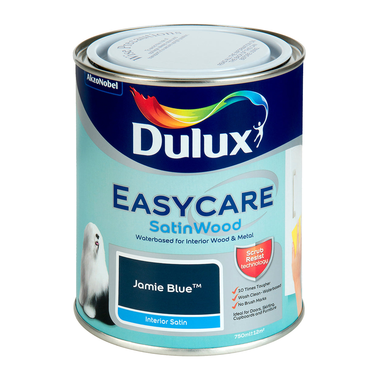Dulux Easycare Satinwood Jamie Blue 750Ml