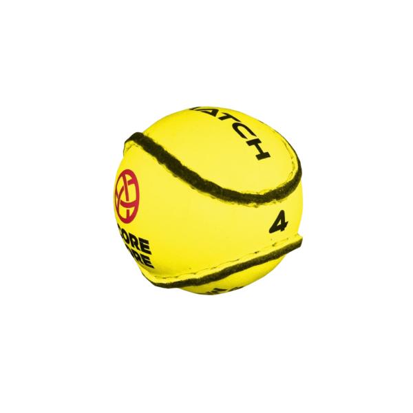 Score More Match Sliotar 4 Yellow