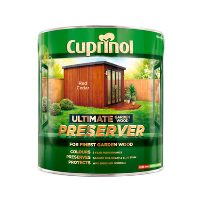Cuprinol Ultimate Wood Preserver Red Cedar 4L