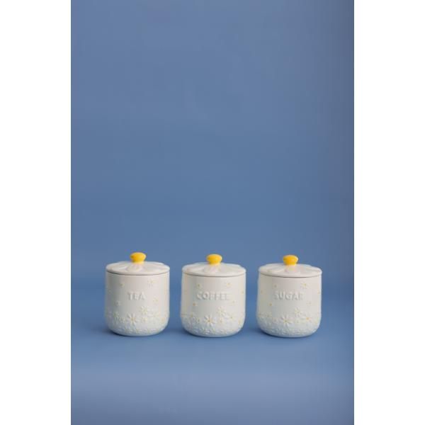 Daisy Tea Jar