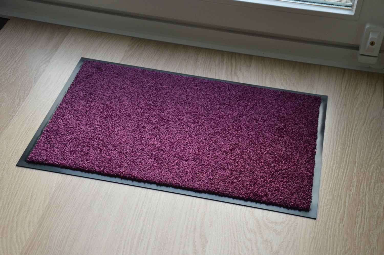 Wash / Clean Mat Beige 40 X 60cm - Aubergine