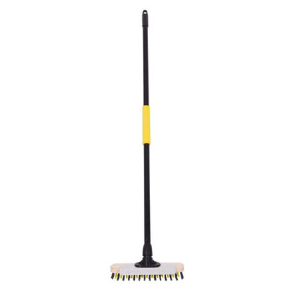 Bulldozer Deck Scrub Brush and Handle