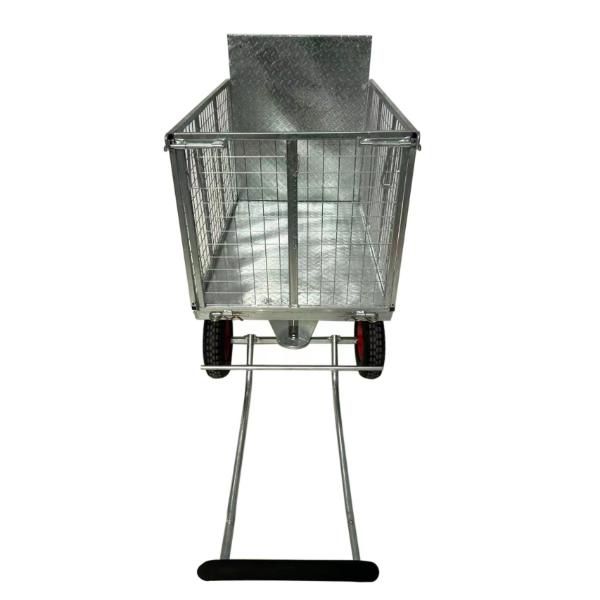 Galvanised Farm &amp; Calf Transporter with Ramp