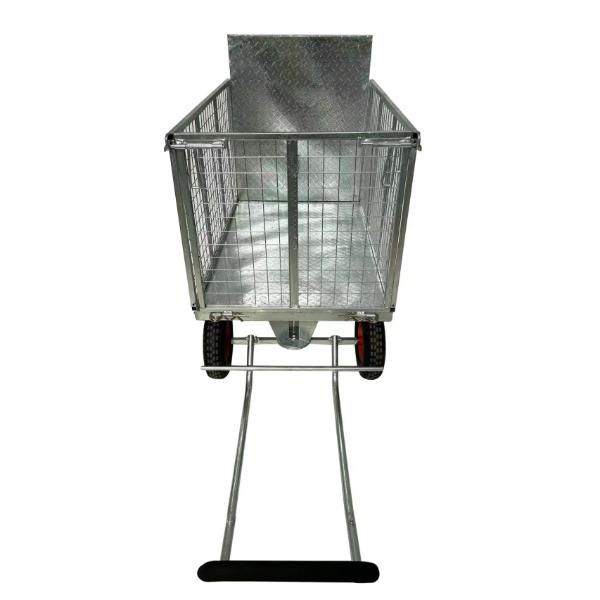 Galvanised Farm &amp; Calf Transporter with Ramp