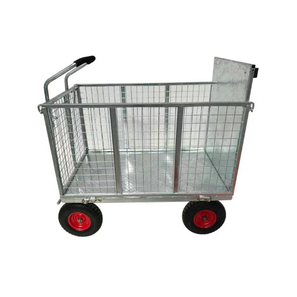 Galvanised Farm &amp; Calf Transporter with Ramp