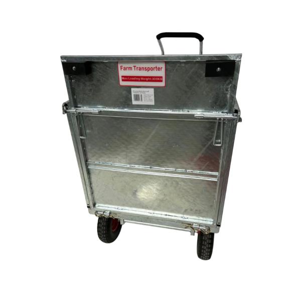 Galvanised Farm &amp; Calf Transporter with Ramp