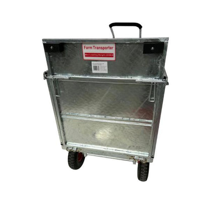 Galvanised Farm &amp; Calf Transporter with Ramp