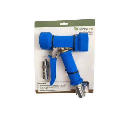 Heavy Duty Wash Down Water Sprayer Gun Blue