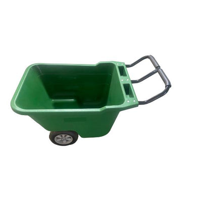 Utilty Wheel Barrow With Solid Wheels 90L Green