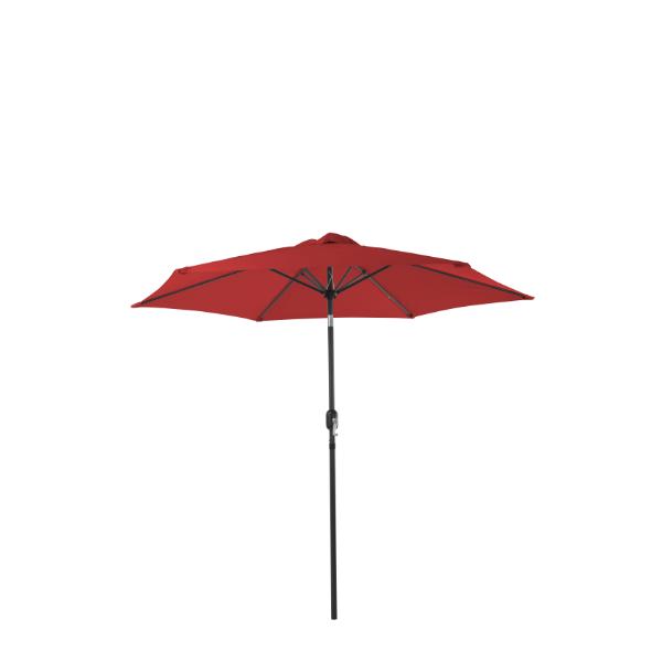 Parasol 2.7M Crank &amp; Tilt Burgundy