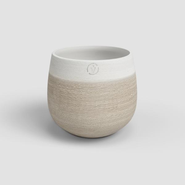Artevasi  Antheia Ceramic Pot 20Cm Beige
