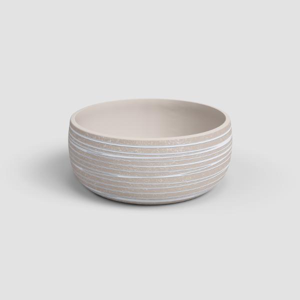Artevasi  Doris Ceramic Bowl 29Cm Cream