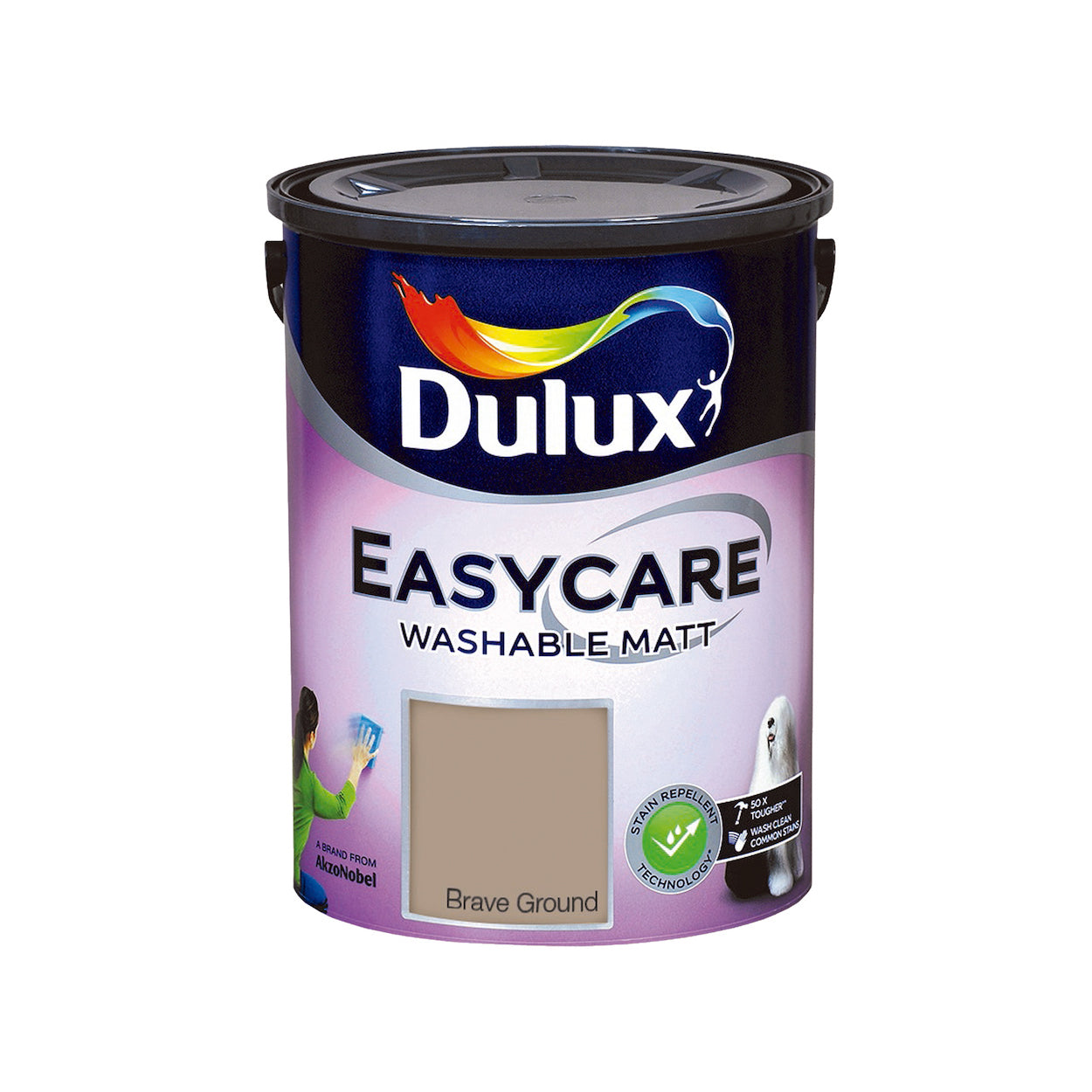 Dulux Easycare Matt Brave Ground 5L