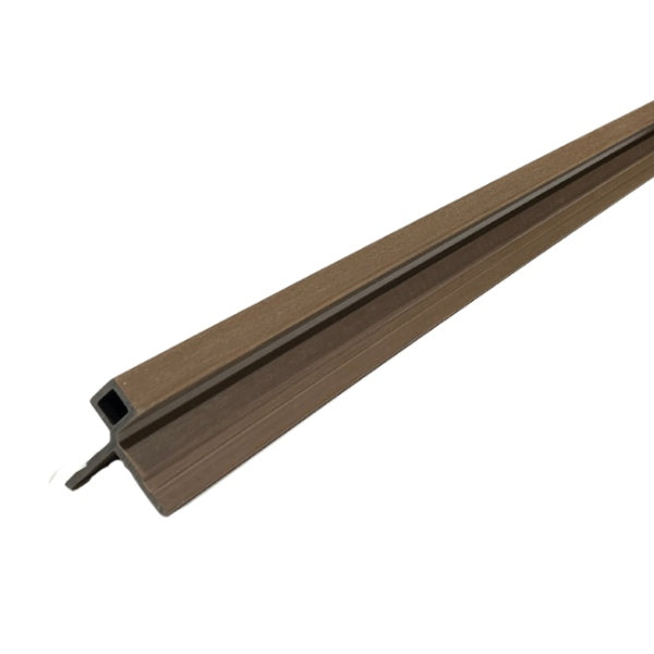 Guardian Castellated Cladding Brown Y Trim (2.9m)