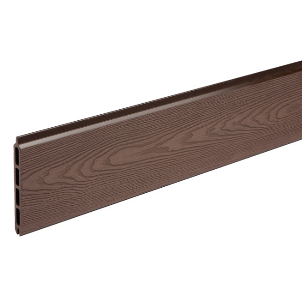Guardian Composite Fence  Plank Wood Grain Brown Pk2 (300mm x  1.8m)  