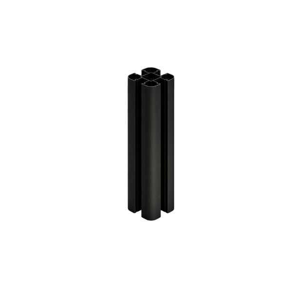 Guardian Aluminium Fence Post Charcoal Trims 6ft