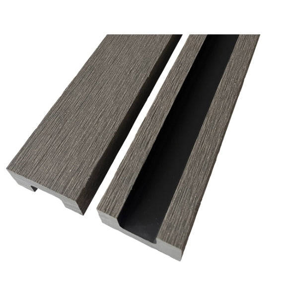 Guardian Fence Composite Trim Grey PK(2) (used for existing fencing system)