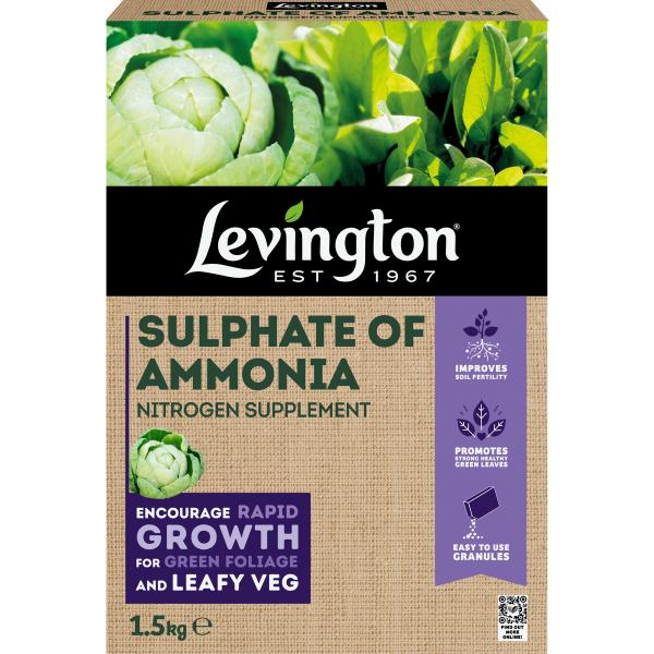 Levington Sulphate Of Ammonia Vegetable Food 1.5kg