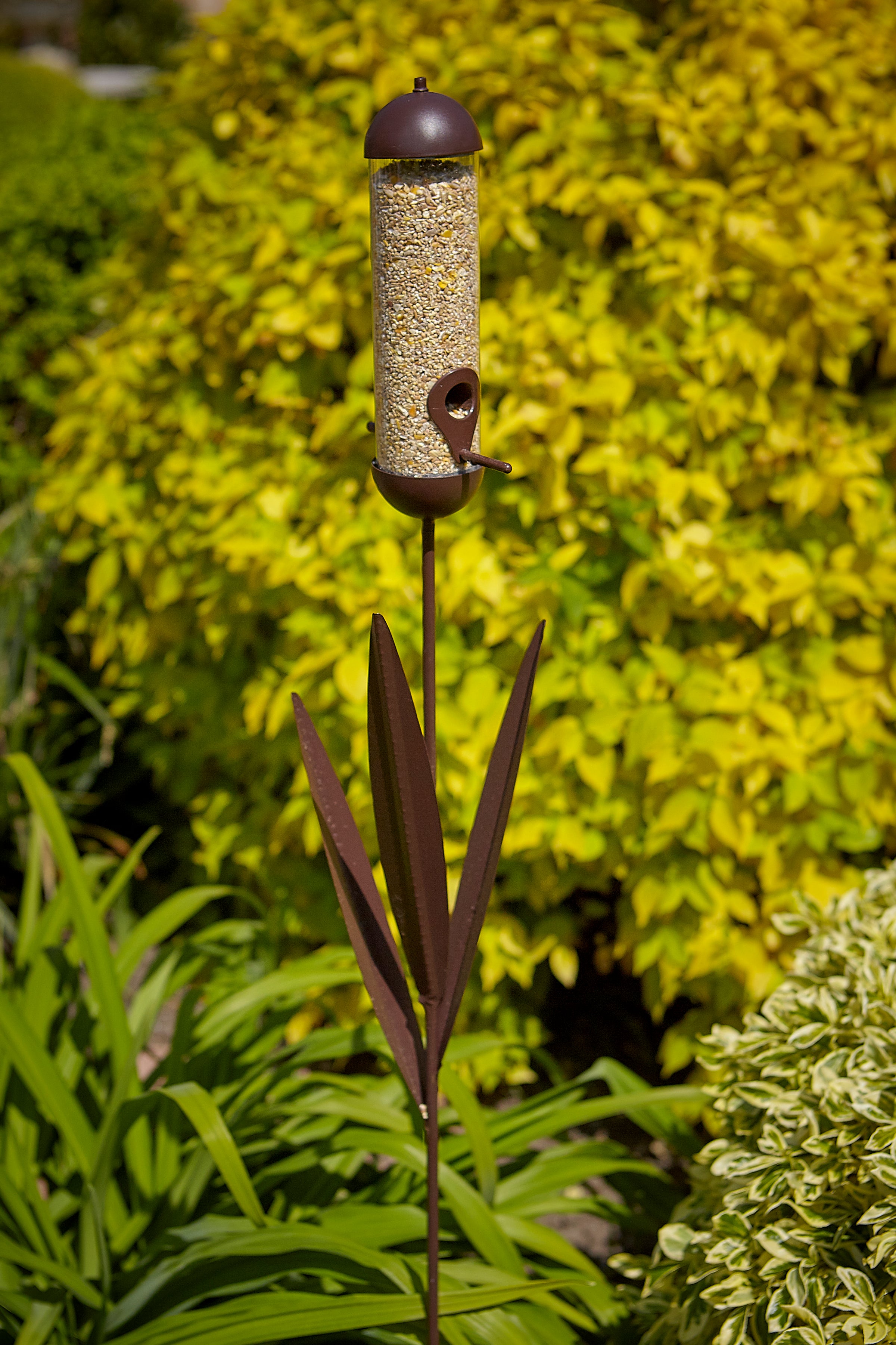 Rustic Reed Seed Feeder