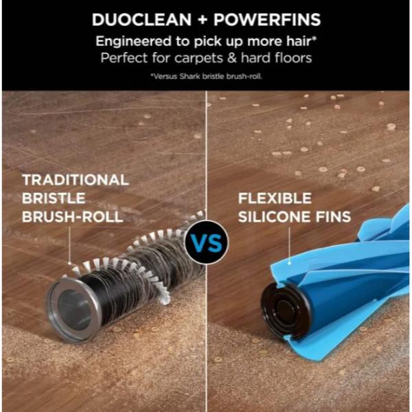 Shark Cordless Stick Vacuum with Anti Hair Wrap and PowerFins Pet Model Single Battery IZ300UKT