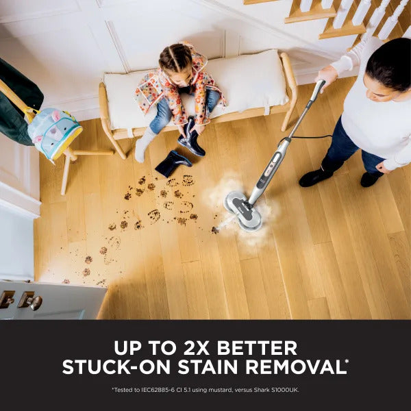 Shark S8201UK Steam &amp; Scrub Automatic Steam Mop with Steam Blaster