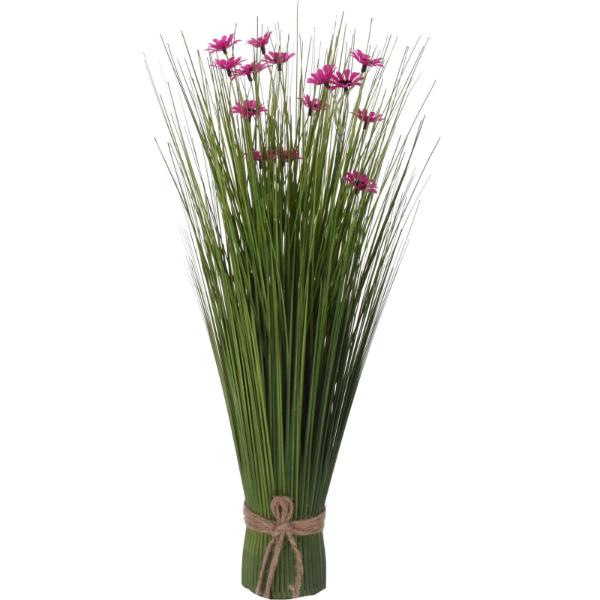 Artifical Onion Grass Bouquet 55cm In 4 Assorted Colours