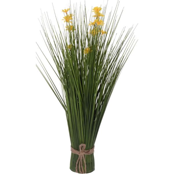 Artifical Onion Grass Bouquet 55cm In 4 Assorted Colours