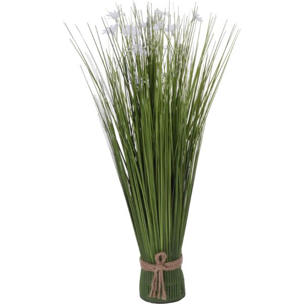 Artifical Onion Grass Bouquet 55cm In 4 Assorted Colours