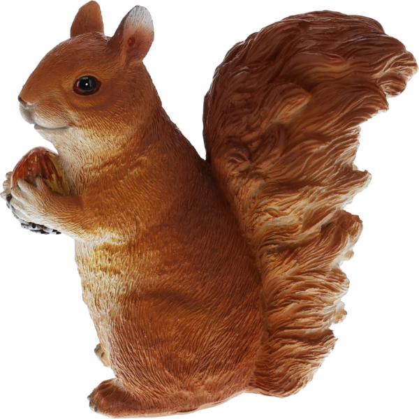 Squirrel Poylstone Outdoor Decoration 16X7.5X14.5cm 3 Assorted Designs