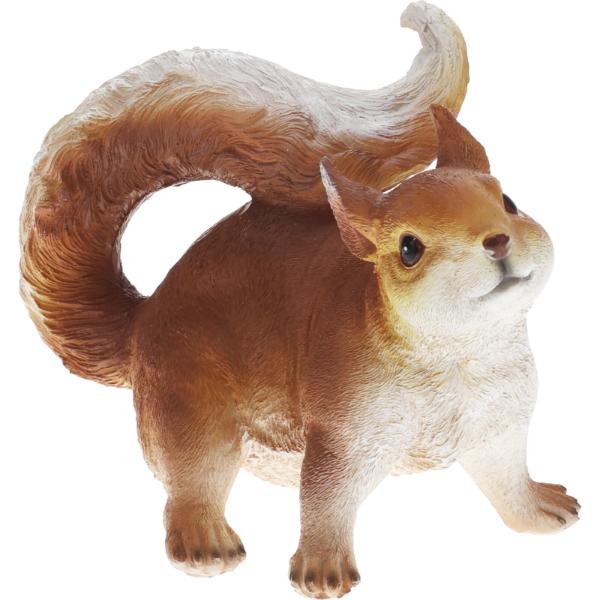Squirrel Poylstone Outdoor Decoration 16X7.5X14.5cm 3 Assorted Designs