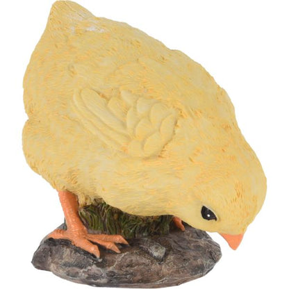 Chicken Polyresin Outdoor Decoration 125X83X9mm In 3 Assorted Designs
