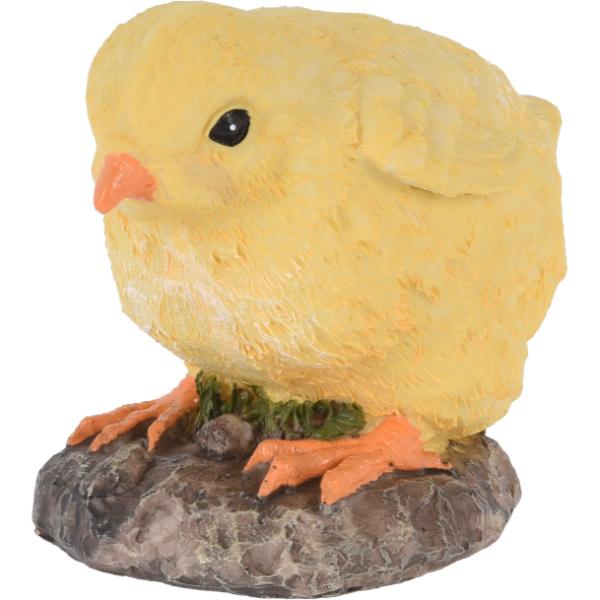 Chicken Polyresin Outdoor Decoration 125X83X9mm In 3 Assorted Designs