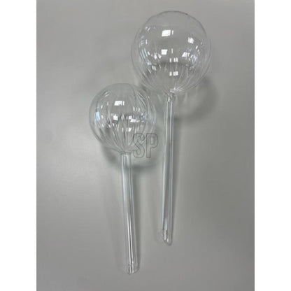 Glass Ball Shaped Plant Waterer Set Of 2