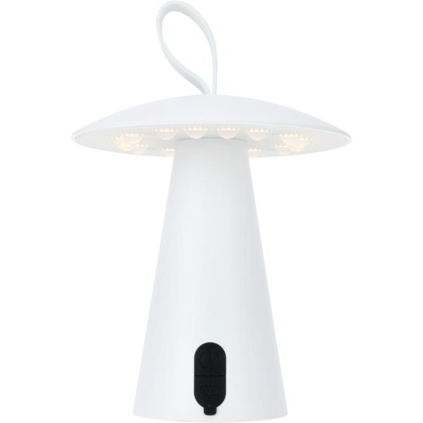 Decorative White Rechargeable Outdoor Table Lamp