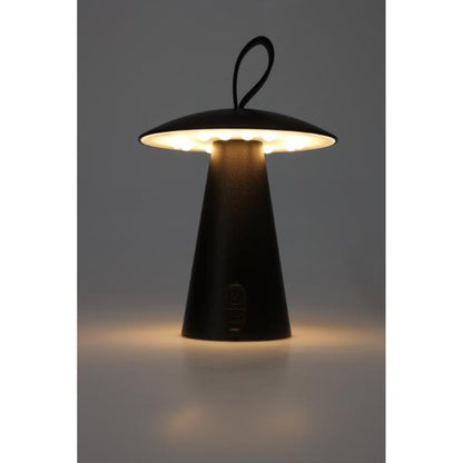 Decorative Black Rechargeable Outdoor Table Lamp