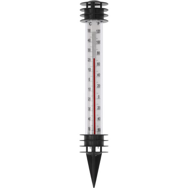 Outdoor Black Garden Thermometer 35X230mm
