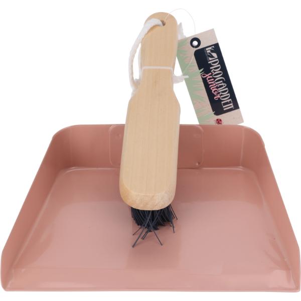 Childrens Dustpan And Brush In 2 Assorted Colours