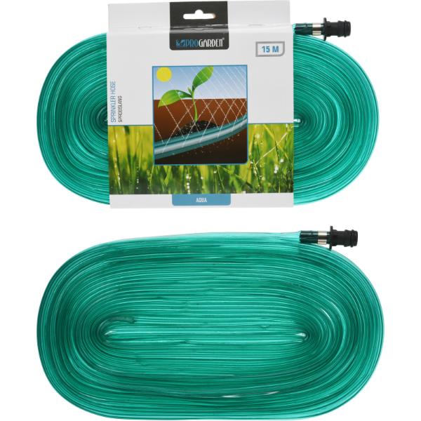 Progarden Hydrating Hose 15m Transparnet Green