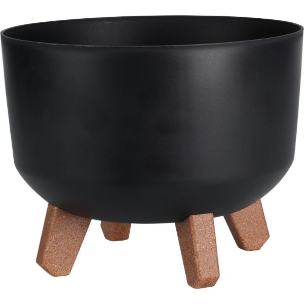 Flower Pot On Legs 23.8 x 18.7cm Anthracite