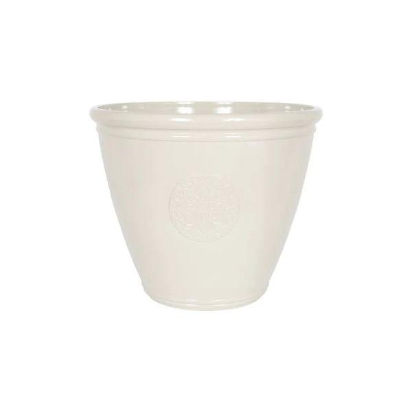 Plant Avenue Eden Emblem Planter White 40cm