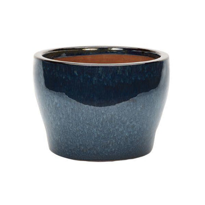Apta Peacock Low Egg Pot 25cm (Grn / Blu)