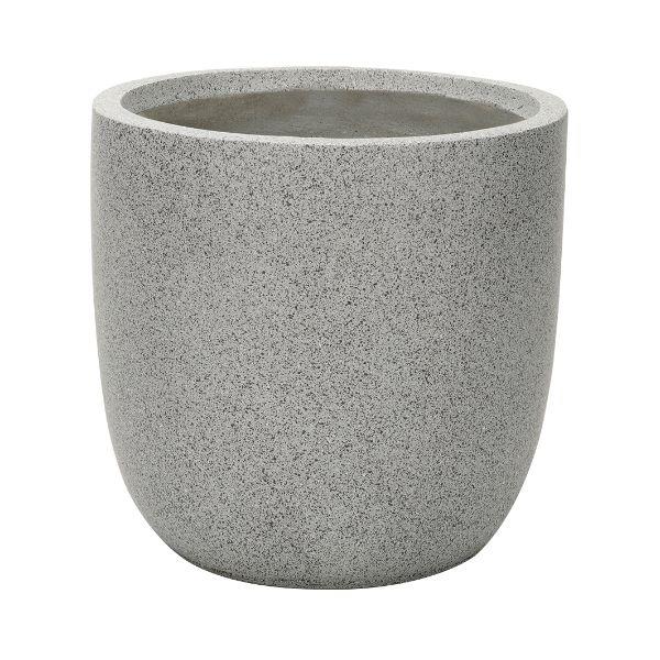 Apta Granito Egg Pot 46cm (Black, Grey,Beige)