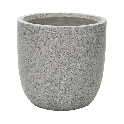 Apta Granito Egg Pot 46cm (Black, Grey,Beige)