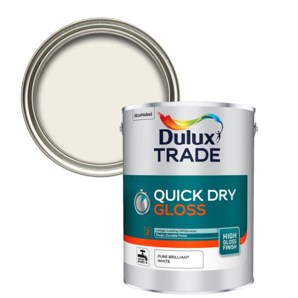 Dulux Trade Quick Dry Gloss Light Base 1L