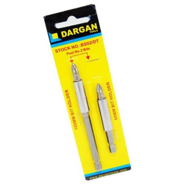 Dargan 2 Piece Bit Holder Set (60mm &amp;100mm)