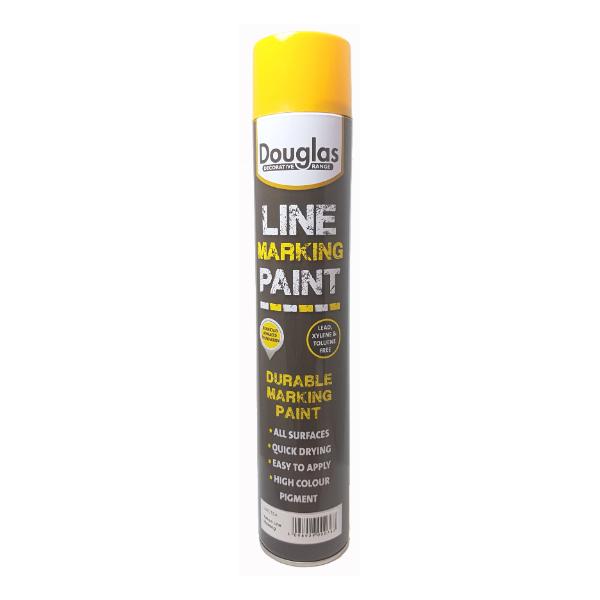 Line Marking Paint 750ml Yellow