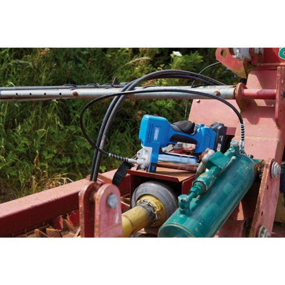 Draper D20 20V Cordless Grease Gun Kit with 1 x 2.0Ah Battery &amp; 1 x Charger 